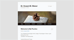 Desktop Screenshot of drwaiser.com